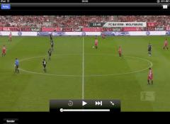 Scharfe Bilder auf dem iPad in der Sky-Sport-App