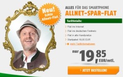 klarmobil-Allnet-Spar-Flat-Werbung