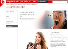 LTE-Aktion von Vodafone