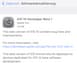 iOS 10 Beta 1 lsst sich als Update installieren