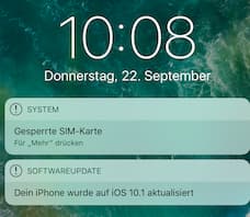 iOS 10.1 bringt neue Features