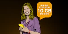 Congstar-Aktion: Einmalig 10 GB extra in den Prepaid-Tarifen