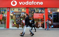 Ein Vodafone-Shop in London. Deutsche Shop-Betreiber stehen massiv unter Druck um ihre "Ziele" zu erreichen.
