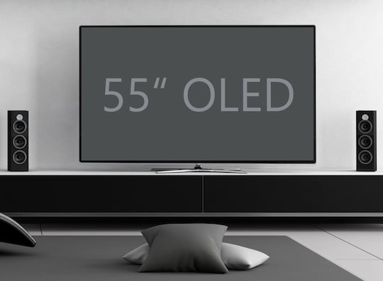 OLED-Smart-TVs mit 55 Zoll Bildschirm-Diagonale