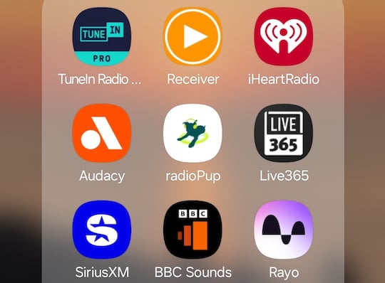 Radio-Apps auf dem Android-Smartphone