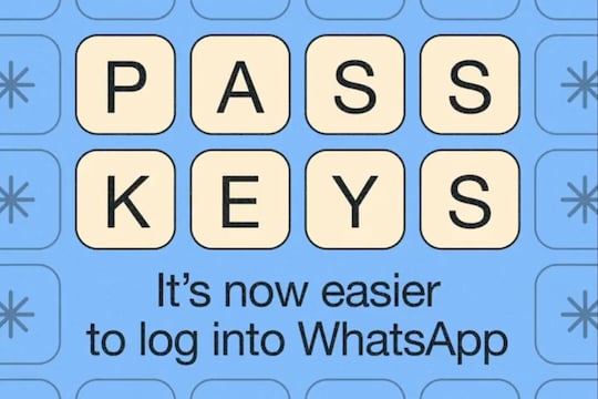 Passkeys starten auf WhatsApp iOS