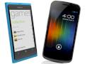 Galaxy Nexus und Lumia 800