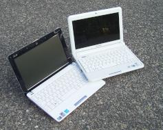 Asus Eee-PC 1005HA und Lenovo Ideapad S10-2