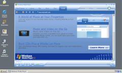 Screenshot vom virtuellen Windows XP von Nivio