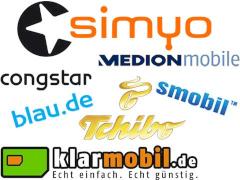 Logos Mobilfunk-Discounter