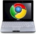 Netbook mit Chrome Logo