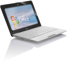 Netbook mit Microsoft Office 2010 