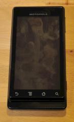 Die Nachteile des Touchscreen - Motorola Milestone im Test und in Bildern