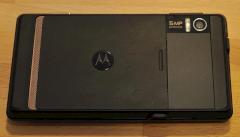 Die Rckseite - Motorola Milestone im Test und in Bildern