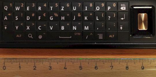 Die Tastatur - Motorola Milestone im Test und in Bildern