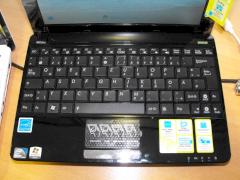 Die Tastatur des Asus Eee PC 1005P, Bild: newgadgets.de