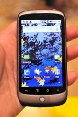 Nexus One Startbildschirm