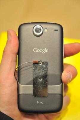 Rckseite des Nexus One