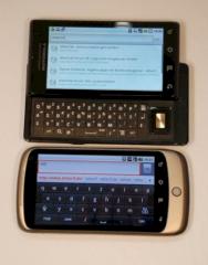 Motorola Milestone Google Nexus One Tastatur