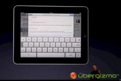 Bildschirmtastatur iPad