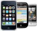 Apple iPhone 3G S, Palm Pre und HTC Hero