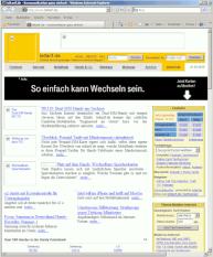 Screenshot von teltarif.de ohne Bilder