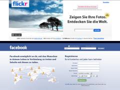 Flickr und Facebook