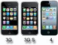 iPhone 3G, 3G S und 4