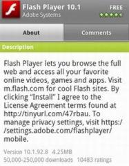 Flash-Player fr Android