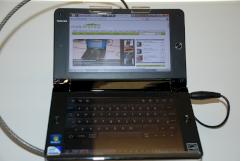 Toshiba Libretto W100 IFA Hands-On Tablet