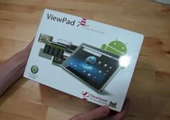 Viewsonic Viewpad 7 Android Tablet Test Unboxing Samsung Galaxy Tab