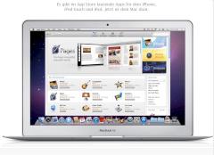 Apple erffnet am 6. Januar 2011 den Mac App Store.