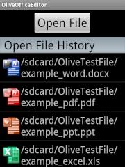 Kostenlose Office-Suite OliveOffice Editor fr Android