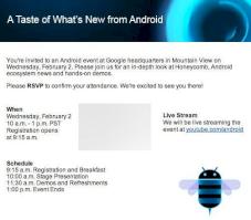 Google hat fr den 2. Februar ein Android-Event angekndigt