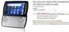 Sony Ericsson Xperia Play bei Amazon