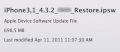 iOS 4.3.2 sooo in Krze verffentlicht werden