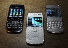 Das Nokia E6 kommt in drei Varianten...