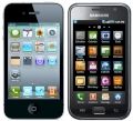 iPhone 4 versus Samsung Galaxy - Apple klagt gegen auffllige hnlichkeiten beider Gerte.