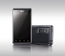 LG Optimus 3D Vorder- und Rckseite mit Kameras.