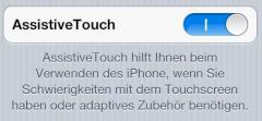 AssitiveTouch neu in iOS5 Beta 3