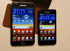Das Galaxy Note und das Galaxy Tab 7.7 von Samsung
