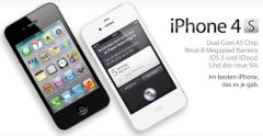 iPhone 4S ab sofort im Vorverkauf