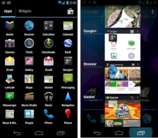 Komplettmen und Multitasking bei Android 4.0 Ice Cream Sandwich