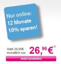 Telekom-Online-Rabatt