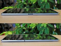 Unterseite und Oberseite des Samsung Galaxy Tab 10.1N