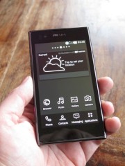 Homescreen des Prada Phone by LG 3.0
