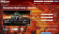 Neuer Musik-Streaming-Dienst in Deutschland: rara.com