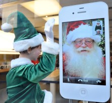 Smartphone-Weihnachtsgeschenk