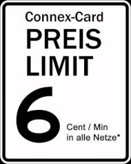 Connex-Card startet 6-Cent-Tarif