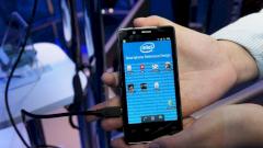 Intel Referenz-Design fr ein Smartphone mit Atom-CPU auf der CES 2012